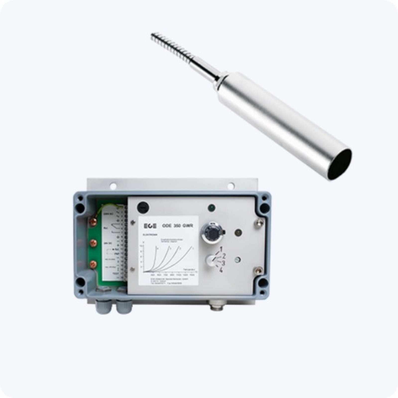 用于非接触式温度测量，温度可达 2000°