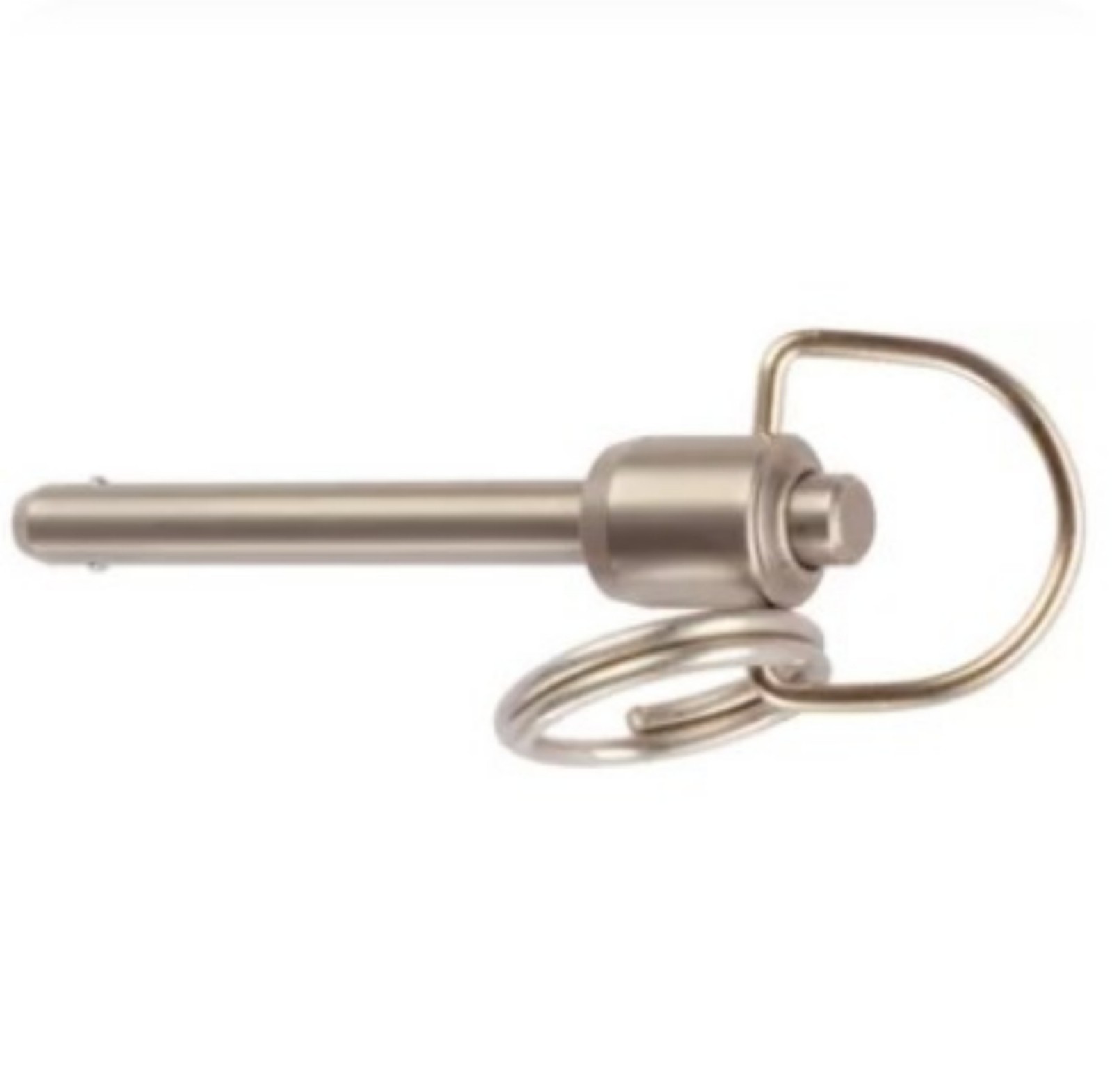 带环形手柄的单作用球形锁销